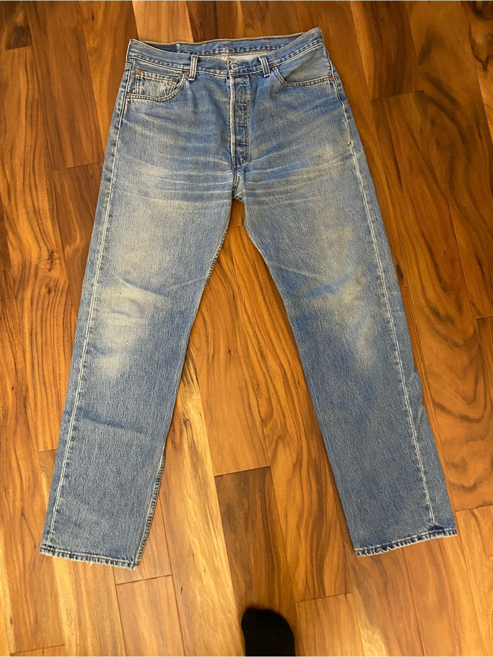 Vintage Levis 501 90's denim jeans men 36x34 (34x32)